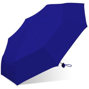 Th Weather Station Rain Umbrella, Ultra Compact, Windproof"