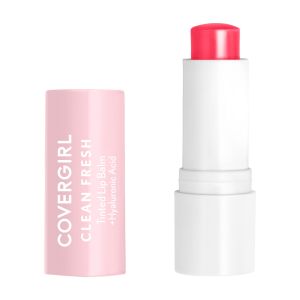 COVERGIRL Clean Fresh Tinted Lip Balm, Limited Edition Earth Day, 301 Red Maple Bloom, 0.14 oz"