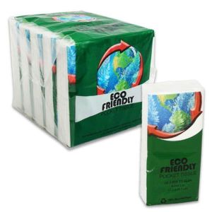 Eco-friendly Pocket Tissue - 10 Pack Case Pack 24