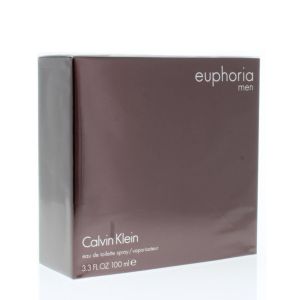 Calvin Klein Euphoria Eau De Toilette Spray, Cologne for Men, 3.4 Oz"