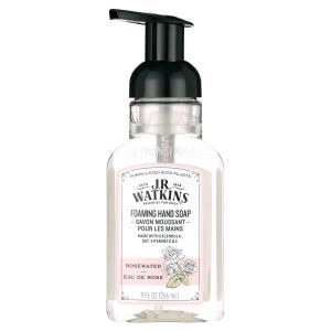 J.R. Watkins Foaming Hand Soap, Rosewater, 9 fl oz"