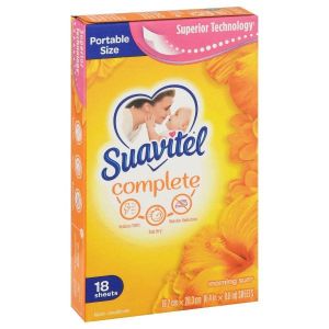 Suavitel Morning Sun Dryer Flexible Sheet, 18 Sheets"