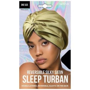 Donna Reversible Silky Satin Sleep Turban One Size - 1.0 ea