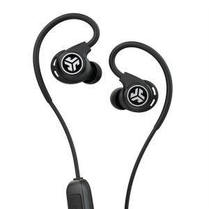 JLab Audio Bluetooth Sports In-Ear Headphones, Black, Fit Sport 3"