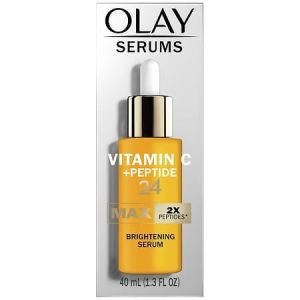 Olay Vitamin C + Peptide 24 Max Brightening Serum, 1.3 fl oz"