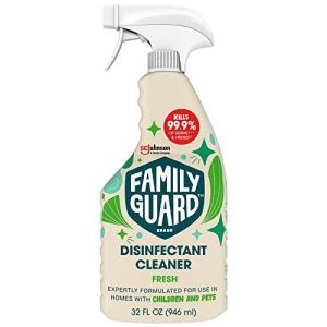 Family Guard™ Disinfectant, Fresh Scent, 32 Oz Trigger Bottle, 8/Carton 327118 - All