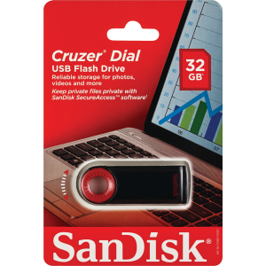 SanDisk Cruzer Dial USB Flash Drive