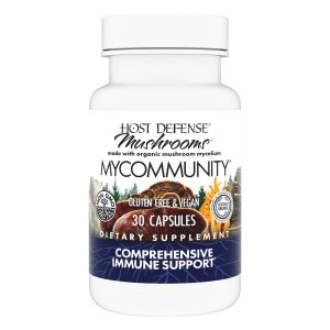 Host Defense MyCommunity Capsules - 30 Capsules (15 Servings)