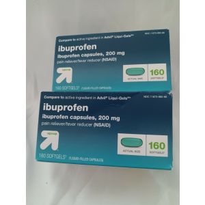 Ibuprofen (NSAID) Pain Reliever & Fever Reducer Softgels - 160ct - up & up™