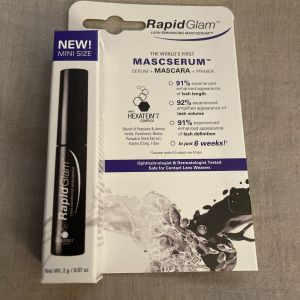 Rapid Glam Lash Enhancing Mascserum Serum + Mascara + Primer 0.07oz 2g Mini New