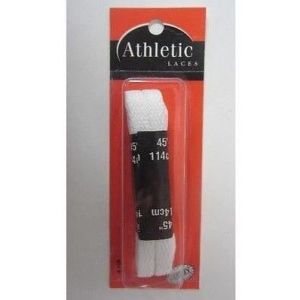 Stay-Ty Athletic Laces 1 Pair - 45"" (White)