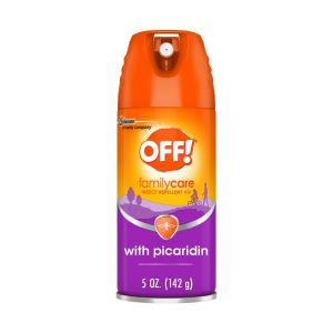 OFF! FamilyCare Insect & Mosquito Repellent Aerosol, Bug Spray Made with Picaridin for Everyday Use, 5 oz"