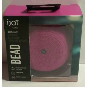 IJoy Bead Compact Bluetooth Wireless Speaker Pink IJ17-BEAD-V2U5