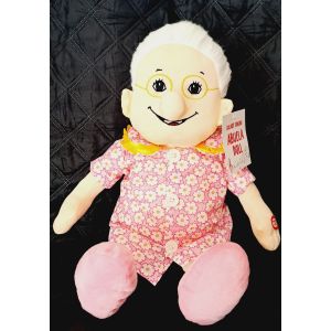 Singing Abuela Doll Plush 16" Abuelita Sings Spanish Lullabies Grandma NWT