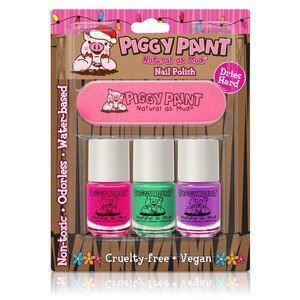 Piggy Paint Holiday Nail Polish, 3 Ct (Neon Lights, Ice Cream Dream, Tutu Cool) | CVS