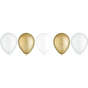 Latex Balloon - 11" | Golden | 15 Pcs.