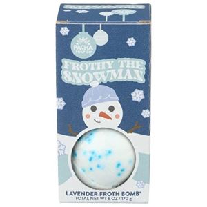 PACHA SOAP Frothy the Snowman Froth Bomb 2 Pack, 6 OZ