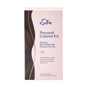 ESalon Personal Colorist Kit Permanent Color Dark Brown Natural Golden 4NG - 1 | CVS