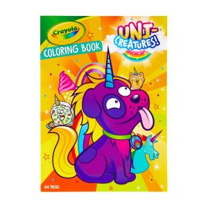 Crayola Uni-Creatures Coloring Book Paper 1 pk