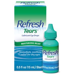 Refresh Tears Lubricant Eye Drops Artificial Tears, 15 ml, 1 Bottle"