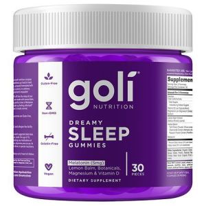 Goli Nutrition Dreamy Sleep Vegan Multivitamin Gummies - 30ct