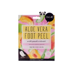 Oh K! Exfoliating Aloe Foot Peel Mask - 1.35 Fl Oz