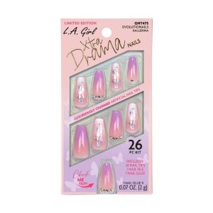 L.a. Girl Xtra Drama Fake Nails - Evolutionails - 26pc