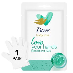 Dove Beauty Body Love Renewing Hand Mask - 1 Pair