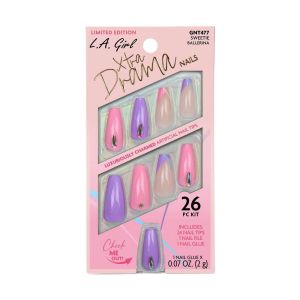 L.a. Girl Xtra Drama Fake Nails - Sweetie - 26pc