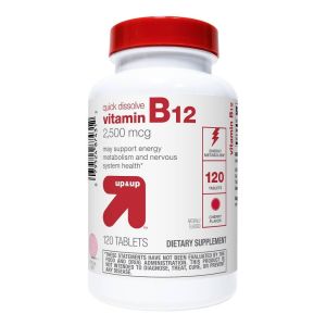 Vitamin B12 2500mcg Quick Dissolve Tablets - Cherry Flavor - 120ct - up & up™