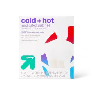 Cold & Hot Medicated Extra Strength Patches - 5ct - up & up™