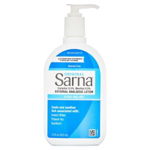 Sarna Original Steroid-Free Anti-Itch Cooling and Soothing Lotion, 7.5 oz"