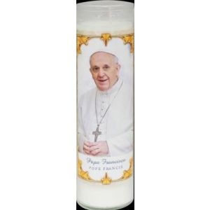 Candle St 8 Pope Francis