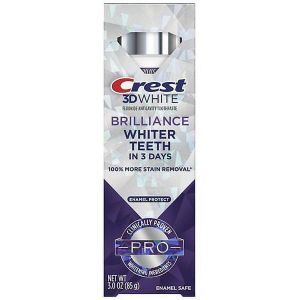 Crest 3D White Brilliance Pro Enamel Protect Toothpaste - 3oz