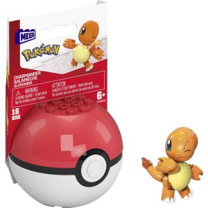 MEGA Pokemon Charmander Construction Set, Building Toys for Kids"