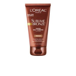 L'Oreal Paris Sublime Bronze Tinted Self-Tanning Lotion for Face, Medium, 5 fl oz"