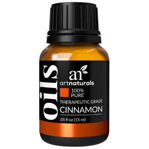 artnaturals 100% Pure Cinnamon Leaf Essential Oil - (.5 Fl Oz / 15ml) - Undiluted Therapeutic Grade - Vitality Wellness and Warmth Cinnamon Essential Oil 0.51 Fl Oz (Pack of 1)