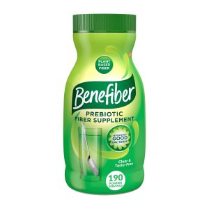 Benefiber Daily Prebiotic Fiber Powder for Digestive Health, Unflavored - 190 Servings (26.8 Ounces) for Adults"