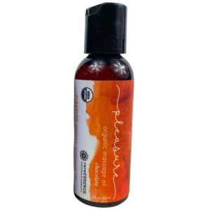 rareESSENCE Chocolate Pleasure Organic Massage Oil 2 fl oz USDA Organic