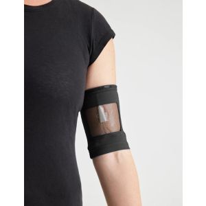 PICC Line Cover - Ultra Grip Non-Slip Silicone Band Mesh Window For Visibility - Care+Wear