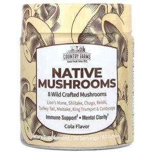 Country Farms Native Mushrooms - Cola 400 mg 60 Gummies