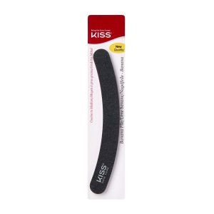 KISS Professional Green Tea Infused 2-Sided Artificial Nail File, Acrylics & Polygels, 80/100"