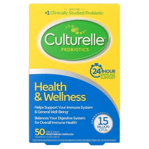 Culturelle Health & Wellness Daily Probiotic Supplement, 50 Count"