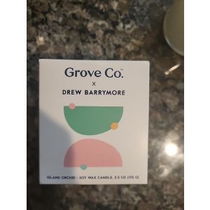 Grove Co X Drew Barrymore - Island Orchid Soy Wax Candle - Fresh Horizons ???? New