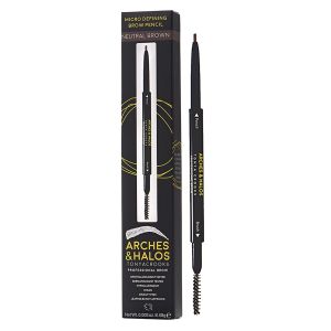 Arches & Halos Micro Defining Brow Pencil Neutral Brown- 0.003oz