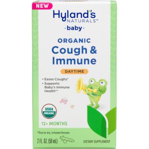 Hyland's Baby Organic Cough & Immune, Ages 12+ Months,  Daytime, 2 fl oz"