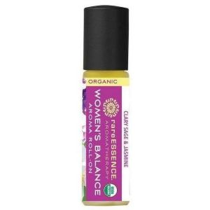 RareEssence Clary Sage & Jasmine Organic Women's Balance Aroma Roll-On .33oz