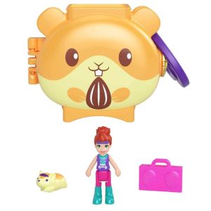 Polly Pocket Pet Connects Hamster Micro Playset