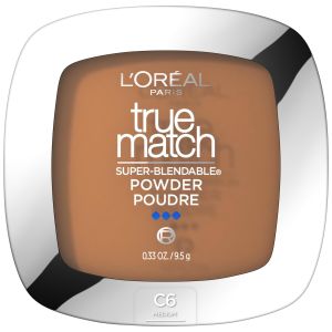 L'Oreal Paris True Match Super-Blendable Oil Free Makeup Powder, Soft Sable, 0.33 oz."