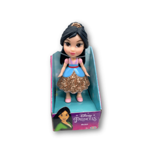 Disney Princess 2021 Mini Poseable Miniature 3.5 inch Toddler Doll Figure Mulan